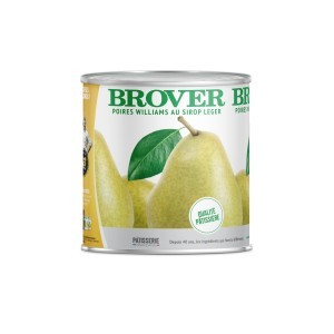 Poires au sirop 3/1 brover