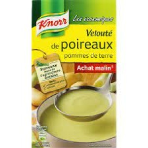 Potage poireau pomme de terre knorr