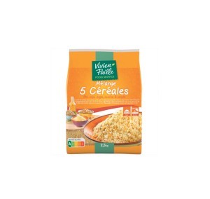 Melange 5 cereales x 2.5kg vivien paille