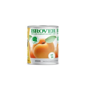 Abricots au sirop 3/1 brover