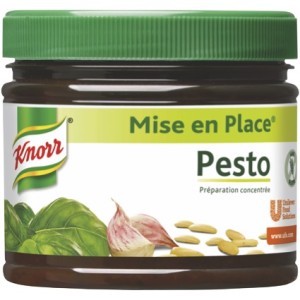 Mise en place pesto  knorr