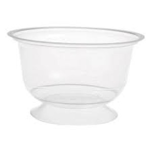 Coupe dessert cristal ps pied x25