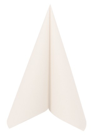 Serviette voie seche blanche 40x40 p50