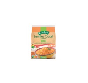 Lentilles corail bio vivien paille