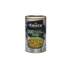 Petit pois extra  fin 5/1 daucy