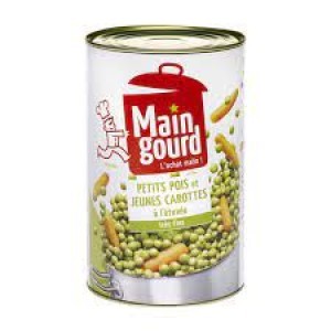 Petit pois carottes t. fin 4/4 maingourd