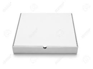 Boite  pizza blanc  31x31 x 100