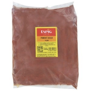 Piment doux moulu boite 400g