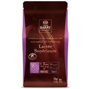 Chocolat pistole lactee sup 38% barry