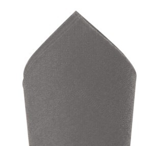 Serviette 2 plis grise 38x38  p100