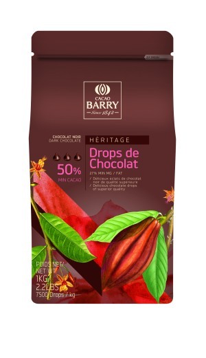 Chocolat drops 44% x 5 kg barry/chocovic