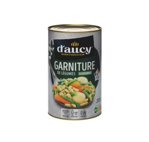 Garniture 4 legumes primeur 5/1 daucy