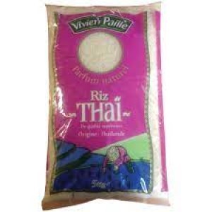 Riz thai soufflet 5kg viven paille